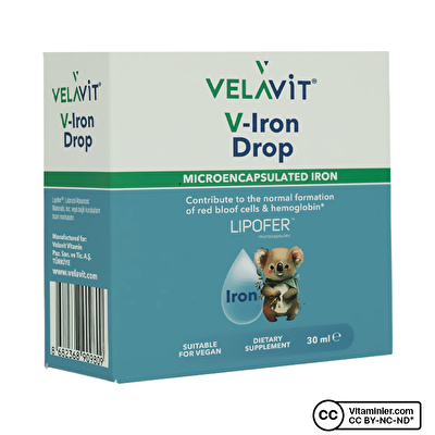 Velavit V-Iron Drop 30 mL Damla