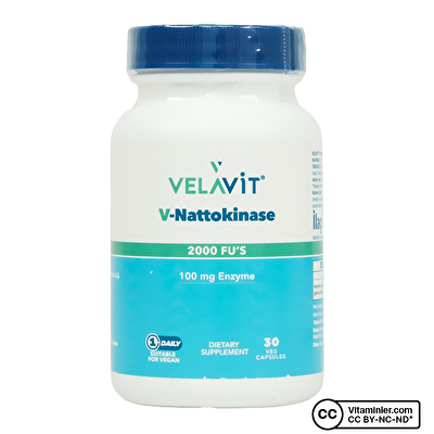 Velavit V-Nattokinase 30 Kapsül