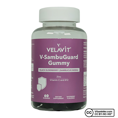 Velavit V-SambuGuard Gummy 60 Çiğnenebilir Form