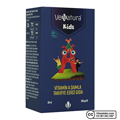 Venatura Kids Vitamin A Damla 30 mL