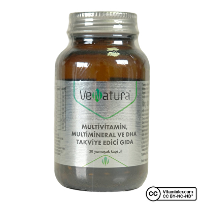 Venatura Multivitamin Multimineral ve DHA 30 Kapsül