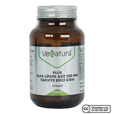 Venatura Plus Alfa Lipoik Asit 200 Mg 30 Kapsül