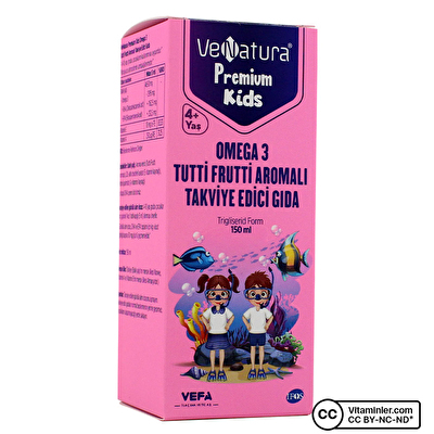 Venatura Premium Kids Omega 3 Şurup 150 mL