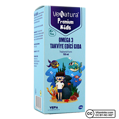 Venatura Premium Kids Omega 3 Şurup 150 mL