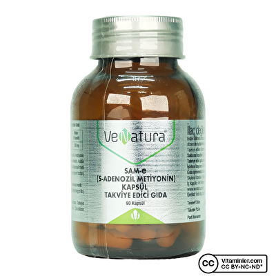 Venatura SAM-e (S-Adenozil Metiyonin) 60 Kapsül
