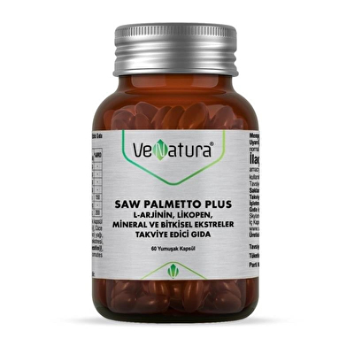 Venatura Saw Palmetto Plus 60 Kapsül