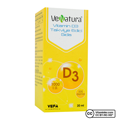 Venatura Vitamin D3 Damla 20 mL