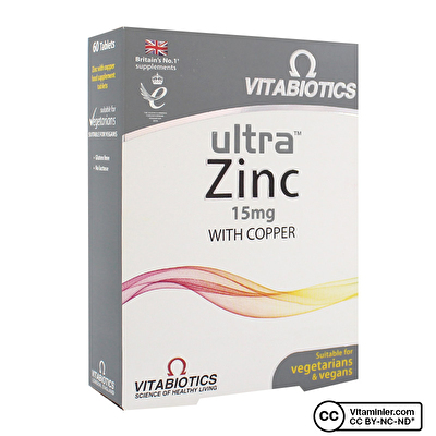 Vitabiotics Ultra Zinc 15 Mg 60 Tablet