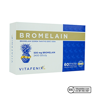 Vitafenix Bromelain 60 Kapsül
