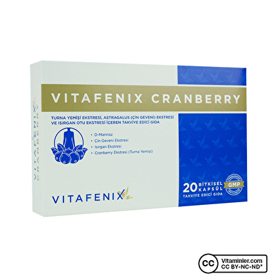 Vitafenix Cranberry 20 Kapsül