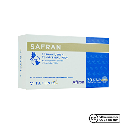 Vitafenix Safran Ekstresi 30 Kapsül