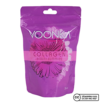 Voonka Collagen Beauty Gummies 30 Çiğnenebilir Tablet