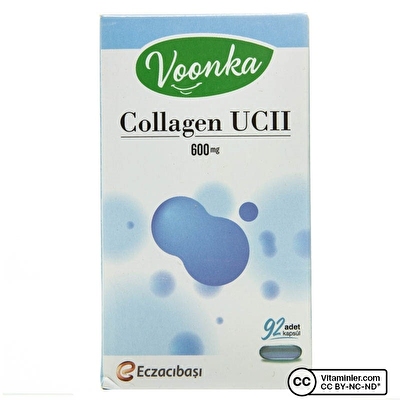 Voonka Collagen UC2 600 Mg 92 Kapsül