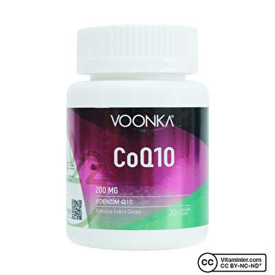 Voonka CoQ10 200 mg 30 Kapsül