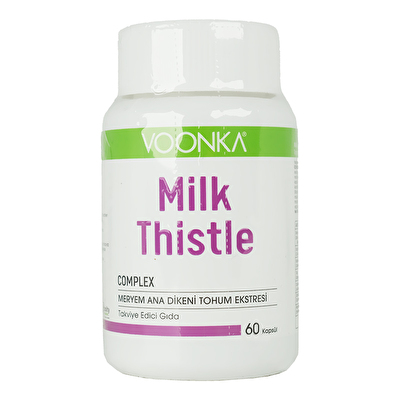 Voonka Milk Thistle Complex  60 Kapsül