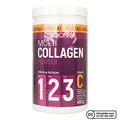 Voonka Multi Collagen Powder 450 Gr