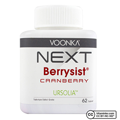 Voonka Next Berrysist Cranberry Ursolia 62 Tablet