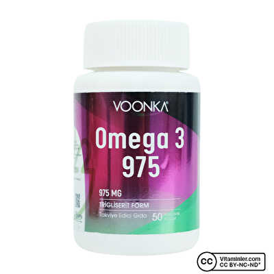 Voonka Omega 3 975 Mg 50 Kapsül