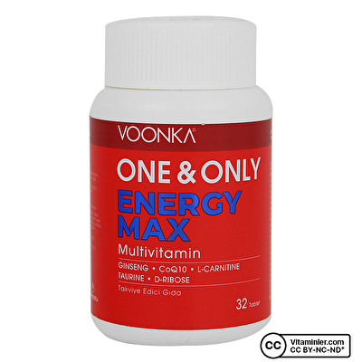 Voonka One & Only Energy Max Multivitamin 32 Tablet
