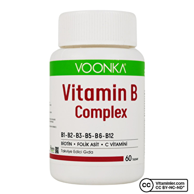 Voonka Vitamin B Complex 60 Tablet