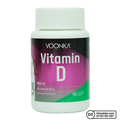 Voonka Vitamin D 90 Kapsül