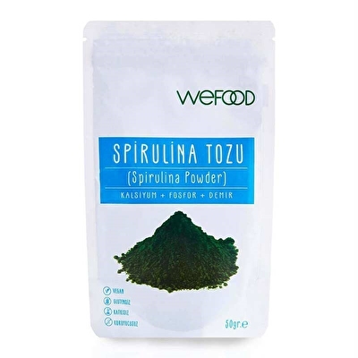 Wefood Organik Spirulina Tozu 50 Gr