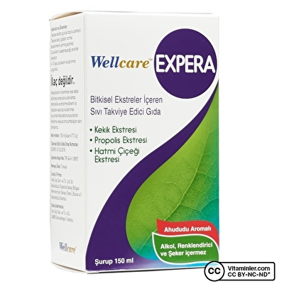 Wellcare Expera Şurup 150 mL