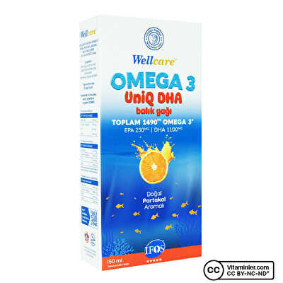 Wellcare Uniq Dha Omega 3 150 mL