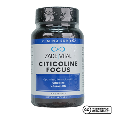 Zade Vital Citicolin Focus 60 Kapsül
