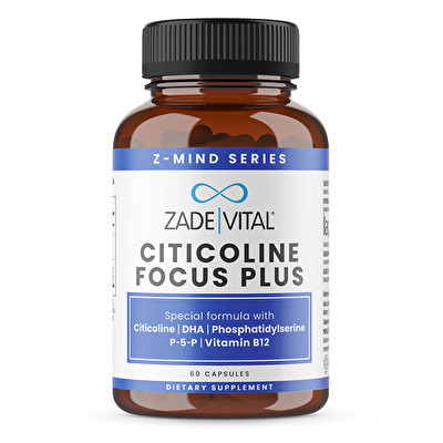 Zade Vital Citicolin Focus Plus Omega 3 60 Kapsül