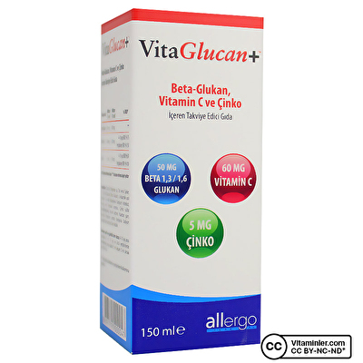 Allergo VitaGlucan Beta-Glucan Vitamin Şurup 150 mL - 1