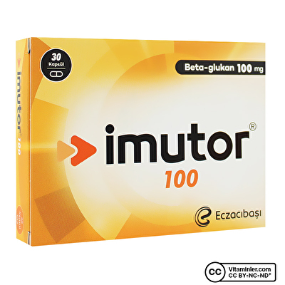 Eczacıbaşı Imutor Beta Glukan 100 Mg 30 Kapsül -1