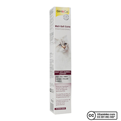 Gimcat Malt Soft Extra Tüy Yumağı Önleyici Kedi Macunu 100 Gr -1