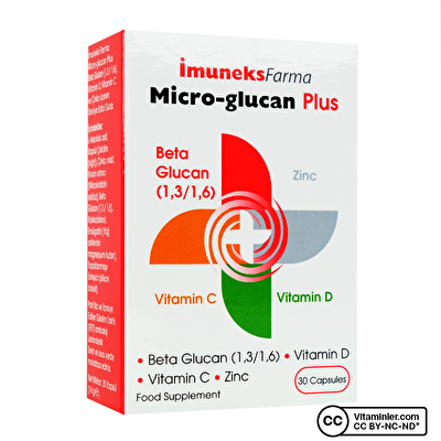 Imuneks Micro-Glucan Plus 30 Kapsül - 1