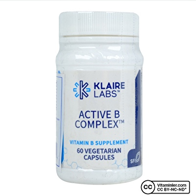 Klaire Labs Active B Complex 60 Kapsül - 1