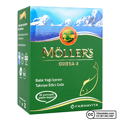 Möller's Omega 3 30 Kapsül -1