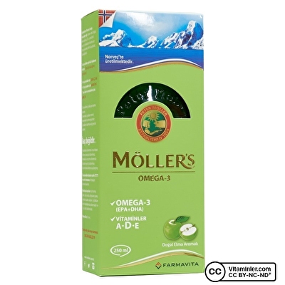 Möller's Omega 3 Cod Liver Oil 250 mL - 1