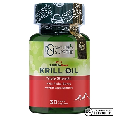 Nature's Supreme Krill Oil 30 Kapsül - 1