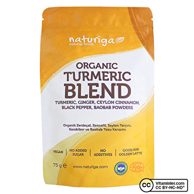 Naturiga Organik Zerdeçal Karışım 75 Gr -1