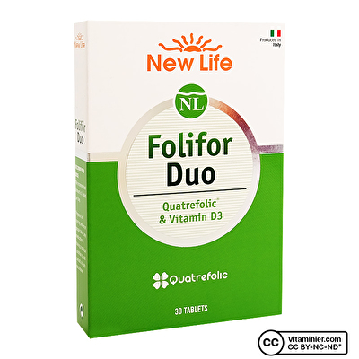 New Life Folifor Duo 30 Tablet - 1