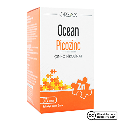 Ocean Picozinc Çinko Pikolinat 30 Tablet - 1