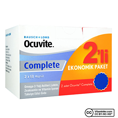 Ocuvite Complete Bausch & Lomb 60 Kapsül İkili Kampanya -1