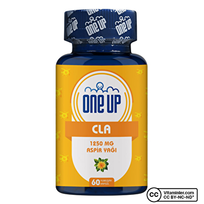 One Up CLA 1250 Mg 60 Yumuşak Kapsül - 1