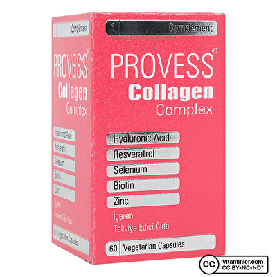 PharmaQ Provess Collagen Complex 60 Kapsül - 1