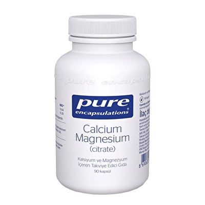 Pure Encapsulations Calcium Magnesium (Citrate) 90 Kapsül - 1
