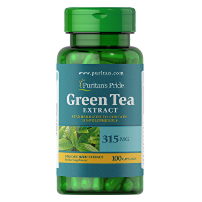 Puritan's Pride Green Tea Extract 315 Mg 100 Kapsül - 1
