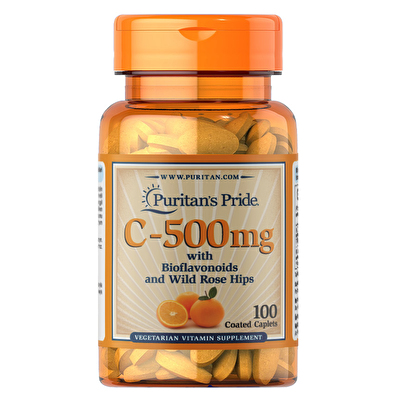 Puritan's Pride Vitamin C-500 Mg 100 Tablet - 1