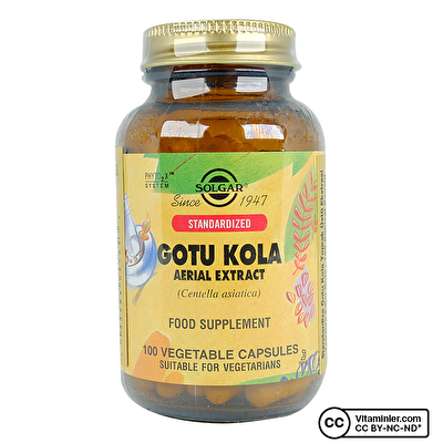 Solgar Gotu Kola Aerial Extract 100 Kapsül - 1