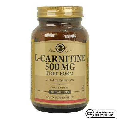 Solgar Maxi L-Carnitine 500 Mg 30 Tablet -1