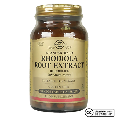 Solgar Rhodiola Root Extract 60 Kapsül - 1